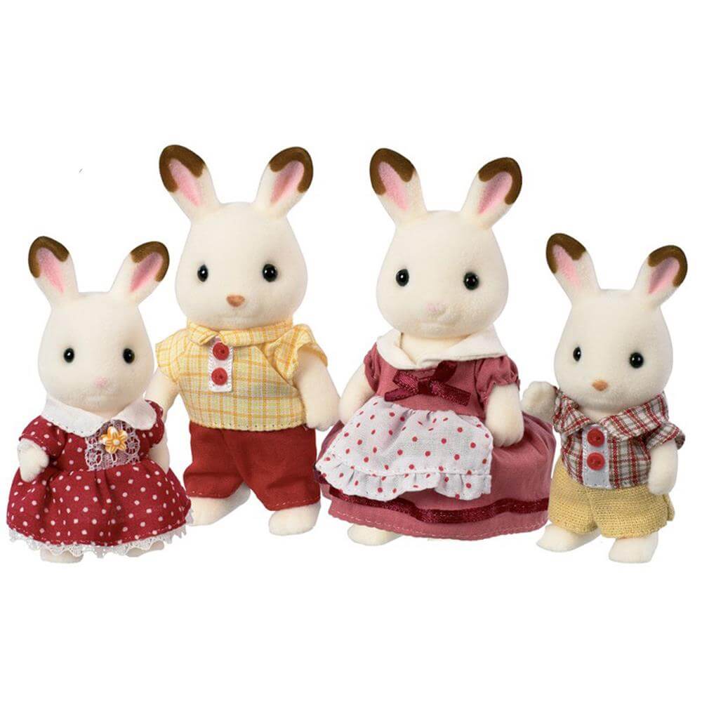 Sylvanian Families Chocolate Rabbit Family 4150